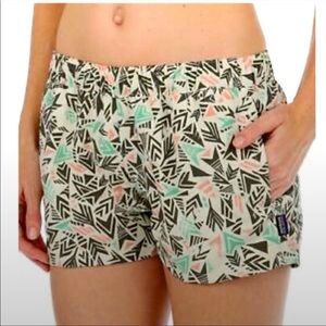 PATAGONIA BARELY BAGGY QUIVER AND QUILL SHORTS